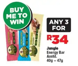 OK Foods Jungle Energy Bar offer