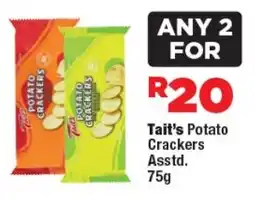 OK Foods Tait's Potato Crackers offer