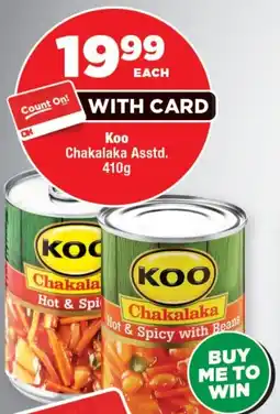 OK Foods Koo Chakalaka offer