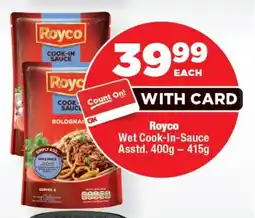 OK Foods Royco Wet Cook-In-Sauce offer