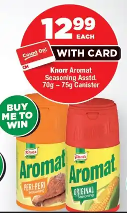 OK Foods Knorr Aromat Seasoning offer