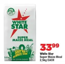 OK Foods White Star Super Maize Meal offer