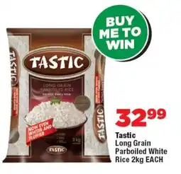 OK Foods Tastic Long Grain Parboiled White Rice offer