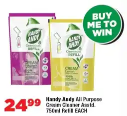 OK Foods Handy Andy All Purpose Cream Cleaner Refill offer