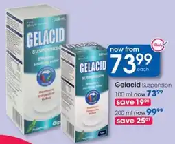 Clicks Gelacid Suspension offer