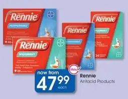 Clicks Rennie Antacid Products offer