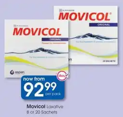 Clicks Movicol Laxative Sachets offer