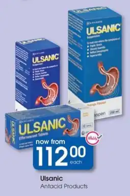 Clicks Ulsanic Antacid Products offer