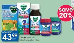 Clicks Vicks Products offer