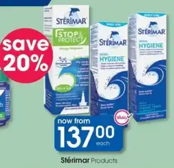 Clicks Stérimar Products offer