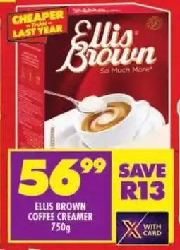 Shoprite Ellis brown coffee creamer offer