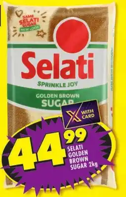 Shoprite Selati golden brown sugar offer