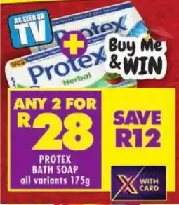 Shoprite Protex bath soap offer