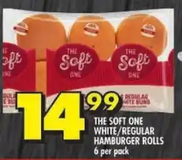 Shoprite The soft one white/ regular hamburger rolls offer