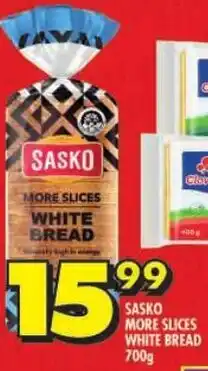 Shoprite Sasko more slices white bread offer