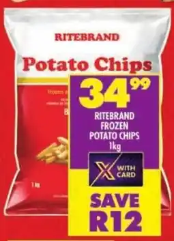 Shoprite Ritebrand Frozen Potato Chips offer