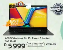 Computer Mania ASUS Vivobook Go 15 Ryzen 3 Laptop offer