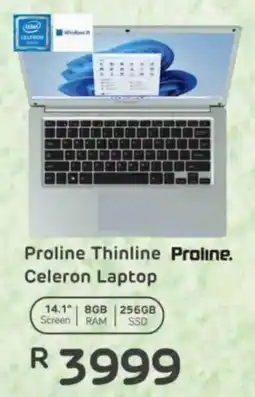 Computer Mania Proline Thinline Celeron Laptop offer