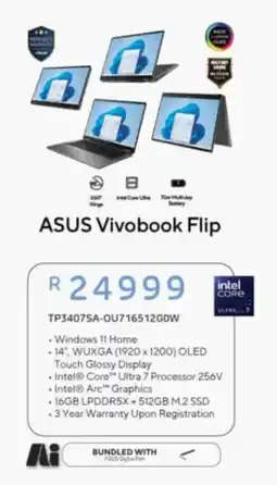 Computer Mania ASUS Vivobook Flip offer