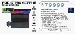 Computer Mania Asus ROG Strix Scar 18 offer