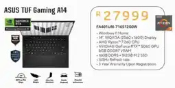 Computer Mania ASUS TUF Gaming A14 offer