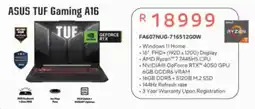 Computer Mania ASUS TUF Gaming A16 offer