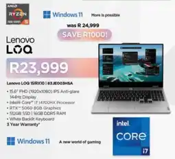 Computer Mania Lenovo LOQ 15IRX10 offer