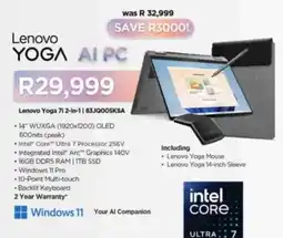 Computer Mania Lenovo Yoga 7i 2-in-1 offer