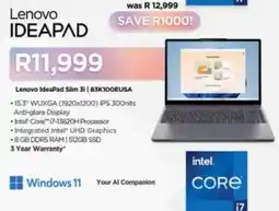 Computer Mania Lenovo IdeaPad Slim 3i offer
