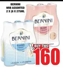 Boxer BERNINI NRB ASSORTED 2 X (6 X 275ML) offer
