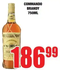 Boxer COMMANDO BRANDY 750ml offer