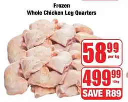 Boxer Frozen Whole Chicken Leg Quarters offer
