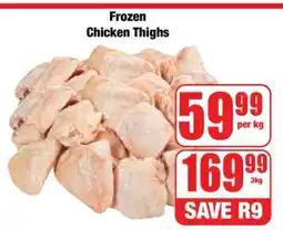 Boxer Frozen Chicken Thighs offer