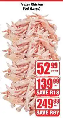 Boxer Frozen Chicken Feet (Large) offer