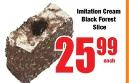 Boxer Imitation Cream Black Forest Slice offer