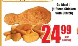 Boxer Go Meal 1 (1 Piece Chicken With Starch) offer