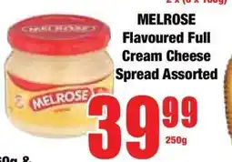 Boxer MELROSE Flavoured Full Cream Cheese Spread Assorted offer