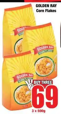 Boxer GOLDEN RAY Corn Flakes offer