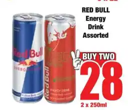 Boxer RED BULL Energy Drink Assorted offer