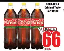 Boxer COCA-COLA Original Taste Soft Drink offer