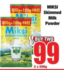 Boxer MIKSI Skimmed Milk Powder offer