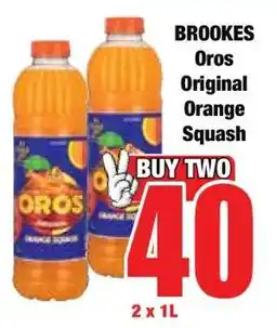 Boxer BROOKES Oros Original Orange Squash offer