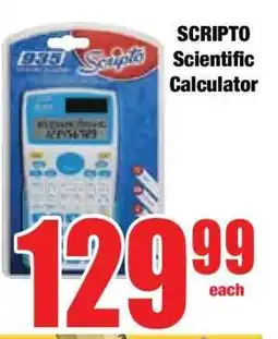 Boxer SCRIPTO Scientific Calculator offer