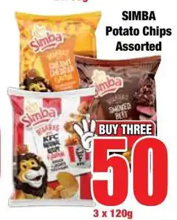 Boxer SIMBA Potato Chips Assorted offer