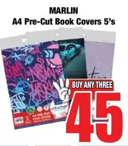 Boxer MARLIN A4 Pre-Cut Book Covers 5's offer