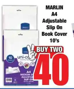 Boxer MARLIN A4 Adjustable Slip On Book Cover 10's offer