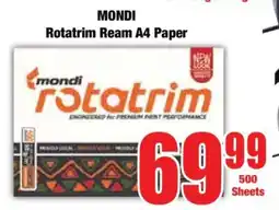 Boxer MONDI Rotatrim Ream A4 Paper offer