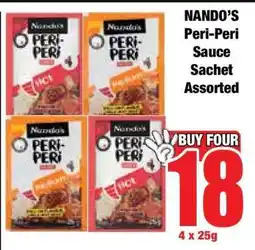 Boxer Nando's Peri-Peri Sauce Sachet Assorted offer