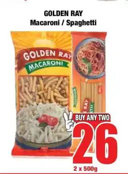 Boxer GOLDEN RAY Macaroni / Spaghetti offer