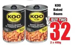 Boxer KOO Baked Beans offer